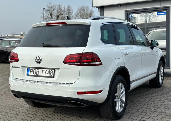 Volkswagen Touareg cena 82900 przebieg: 176495, rok produkcji 2013 z Czarna Białostocka małe 596